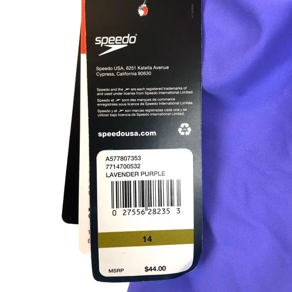 Speedo new tags